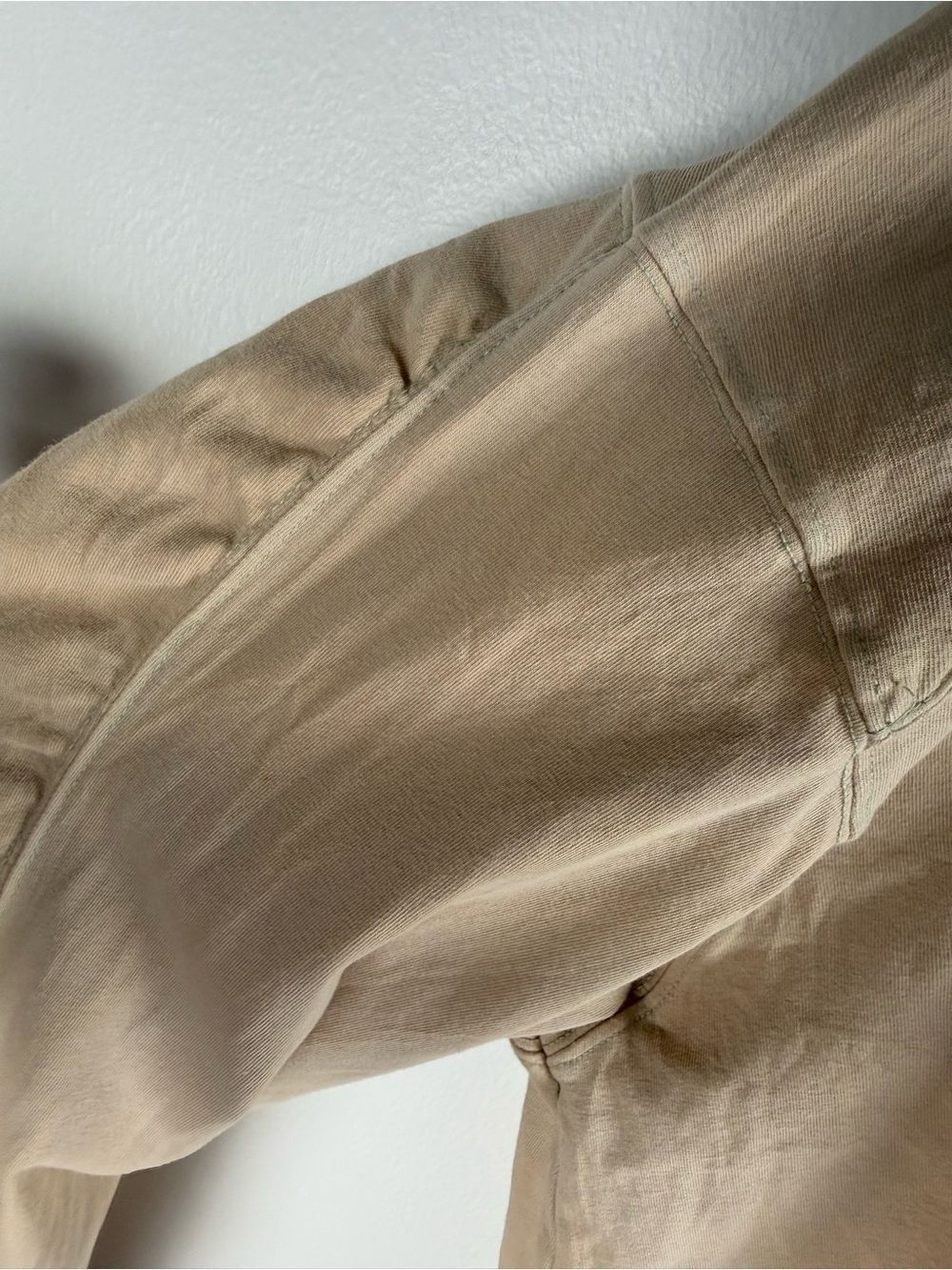 Free People Movement Hot Shot Hooded Layer Slouchy Layering Hoodie Tan Neutral L - Picture 7 of 15